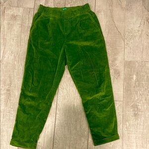 Green Corduroy Pants